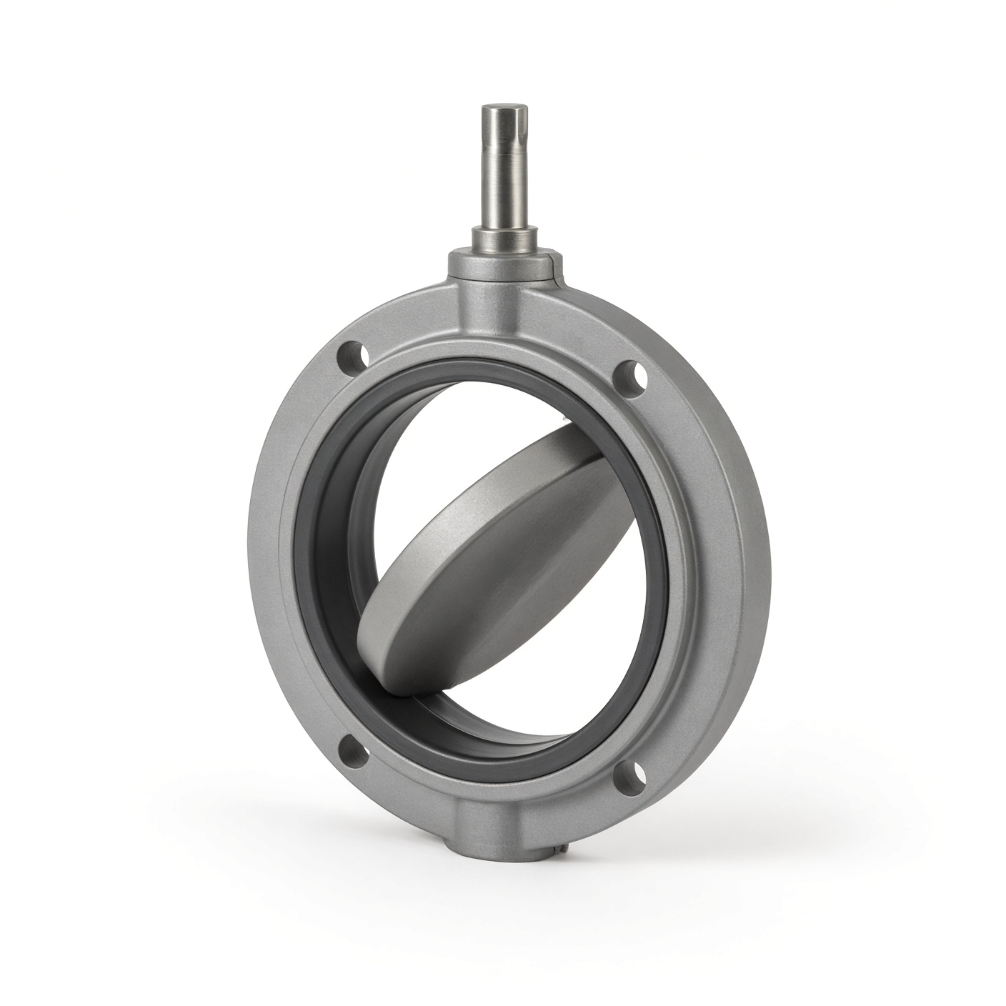 Leader industrial valve — Butterfly · 15 NB · CI · 150 · Flanged · Handwheel