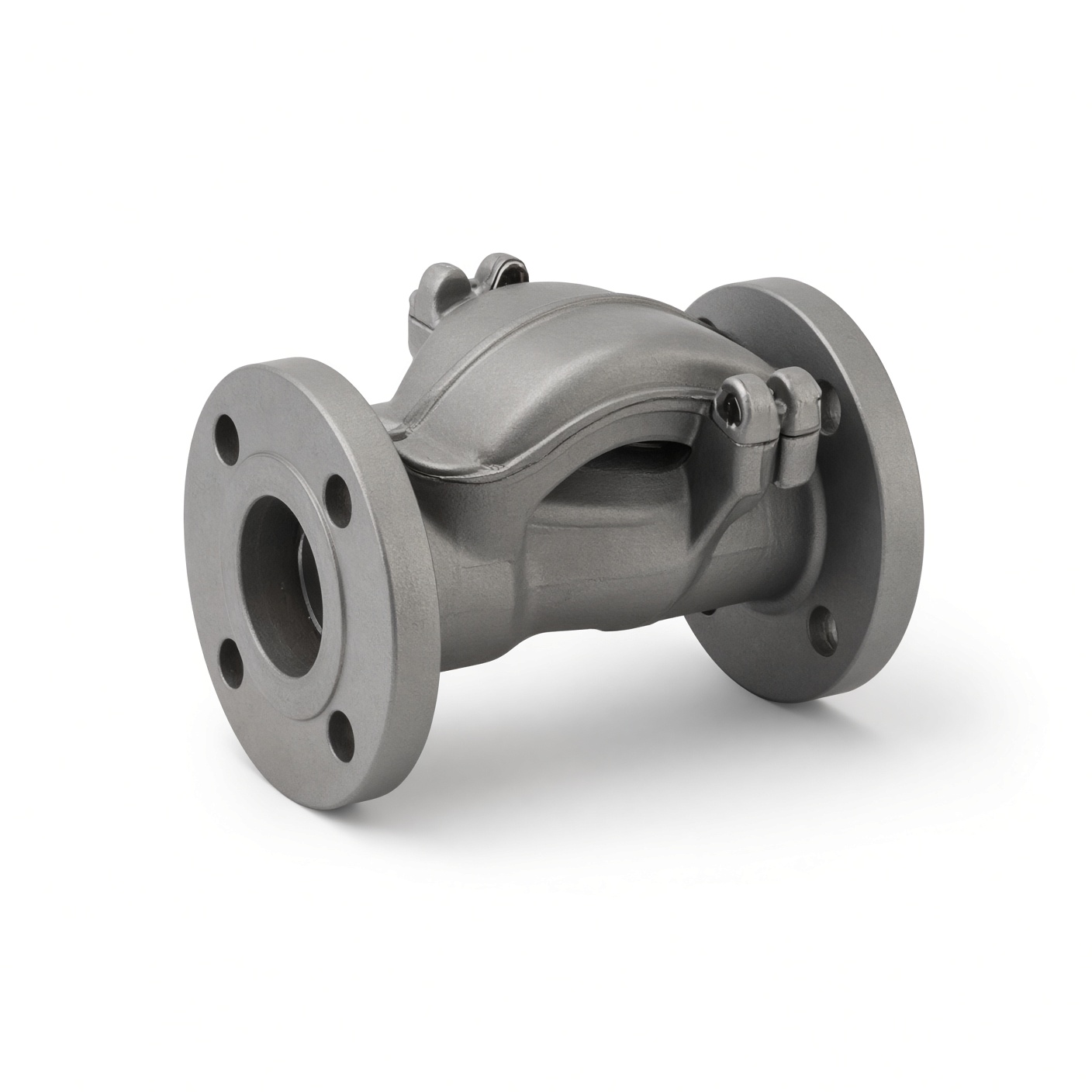 Neco industrial valve — Check · 125 NB · CI · 150 · Flanged · Handwheel